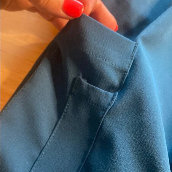 Barco Uniforms NWOT Teal Blue Scrubs Set - Picture 6 of 9